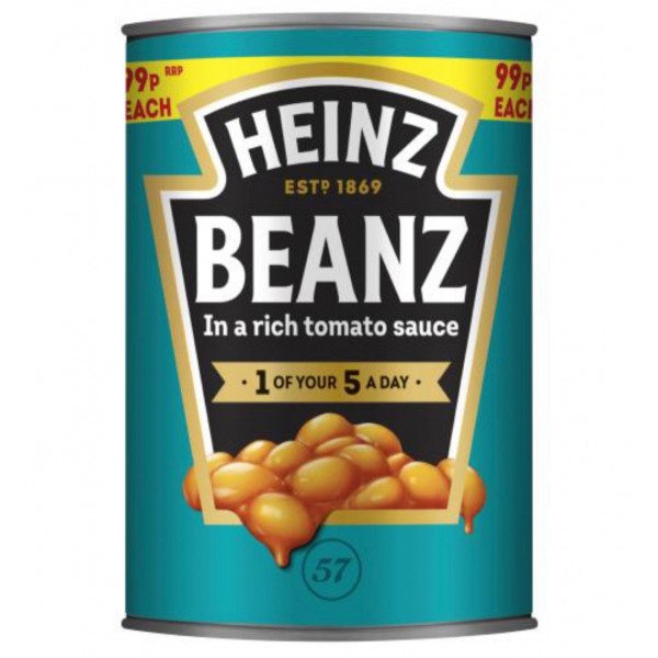 Heinz Beanz In A Reach Tometo Sauce 415g