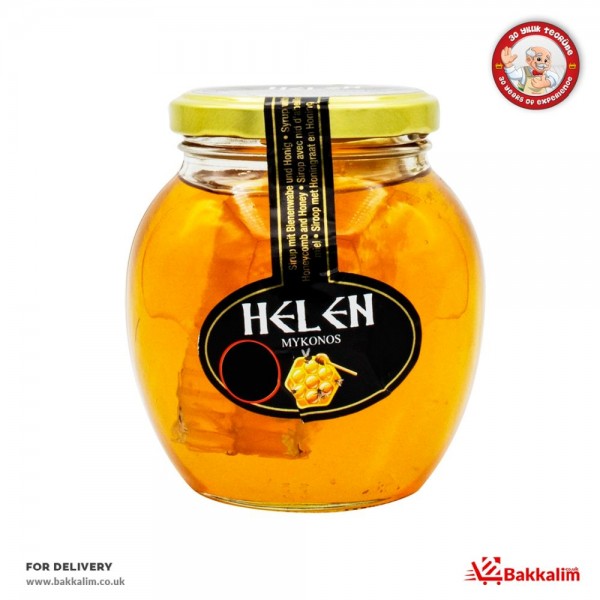 Helen 450 Gr Mykonos Syrup With Comb Honey