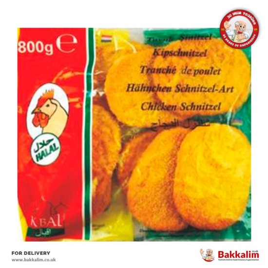 Ikbal 800 Gr Chicken Schnitzel - 8716221808852 - BAKKALIM UK