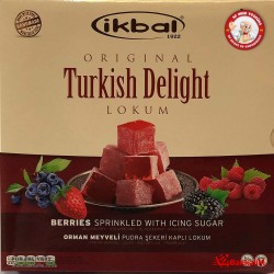 Ikbal 350 GrTurkish Delight Berries Sprinkled With Icing Sugar