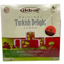 Ikbal 350 Gr  Rose And Pistachio With Turkish Delight