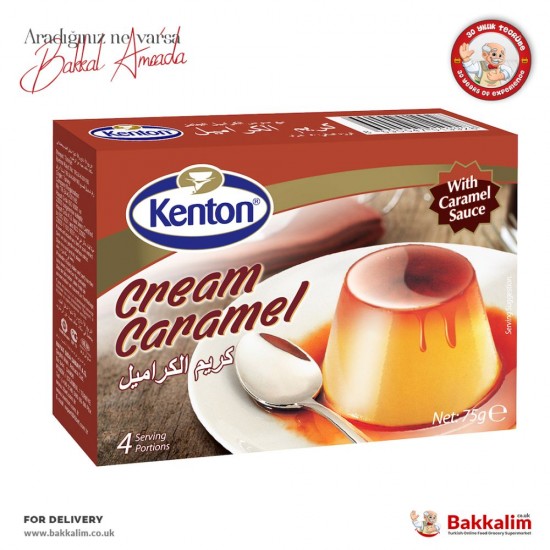 Kenton 75 G Cream Caramel Dessert - 8690547019928 - BAKKALIM UK