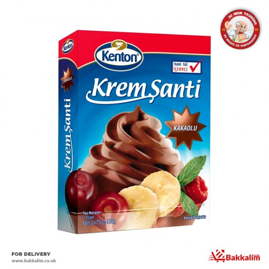 Kenton 75 Gr 2 Pcs Whipped Cream With Cocoa - 8690547101210 - BAKKALIM UK