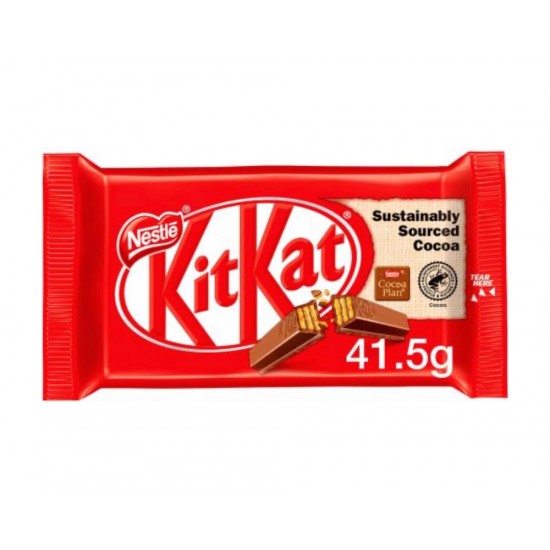 Nestle Kit Kat 4 Finger Milk Chocolate Bar - 4005 2489 - BAKKALIM UK