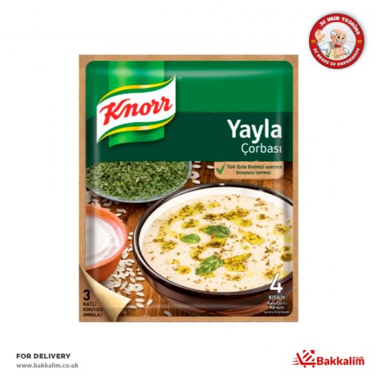 Knorr 75 Gr Yayla Yoghurt Soup - 8690637661150 - BAKKALIM UK