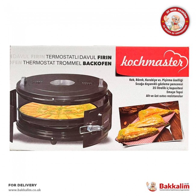 Kochmaster Electric Drum Oven With Thermostat