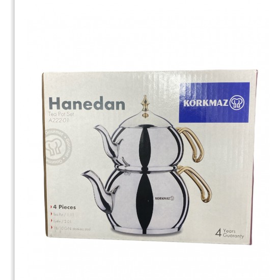 Korkmaz Hanedan Tea Set A22201 - 8691607222012 - BAKKALIM UK
