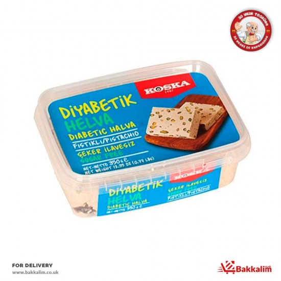 Koska 350 Gr Diyabetik Fıstıklı Tahin Helvası - 8690710010103 - BAKKALIM UK