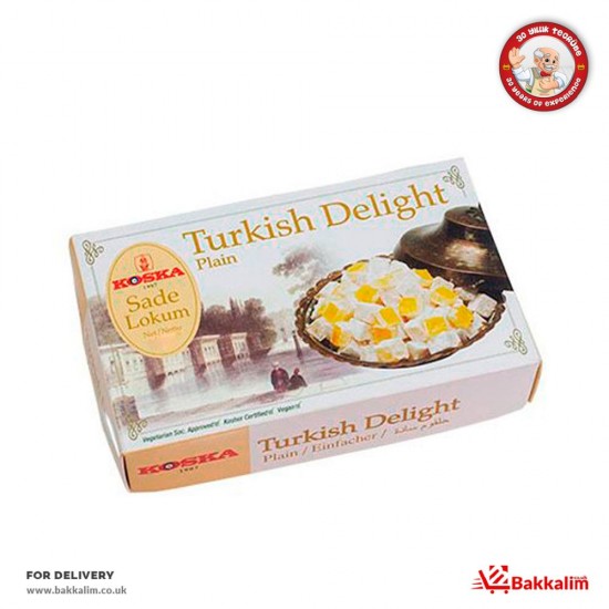Koska 500 Gr Turkish Delight Plain - 8690710007325 - BAKKALIM UK