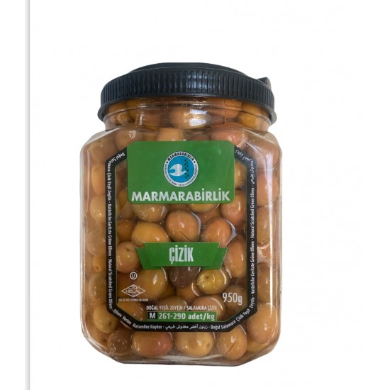 Marmara Birlik Çizik Zeytin 1.6kg - 8690103157156 - BAKKALIM UK