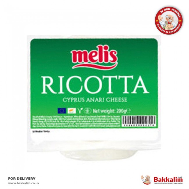 Melis 200 Gr Ricotta Cyprus Anari Cheese