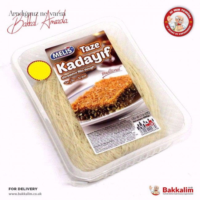 Melis 400 Gr Shredded Fillo Dough Melis 400 Gr Shredded Fillo Dough