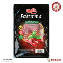 Melis 80 Gr Pastirma Turkish Style Spicy Cured Beef