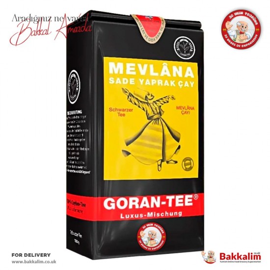 Mevlana 1000 Gr Goran Tea Ceylon Pure Leaf Tea - 4021209000116 - BAKKALIM UK