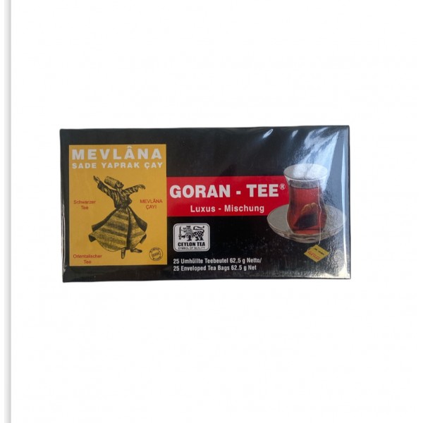 Mevlana Goran 25 Tea Bags 63g