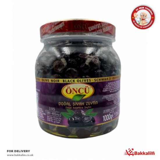 Oncu 1000 Gr 3XS Naturel Black Olive - 8693891402064 - BAKKALIM UK