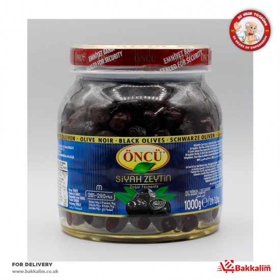 Oncu 1000 Gr Medium Black Olives - 8693891402026 - BAKKALIM UK
