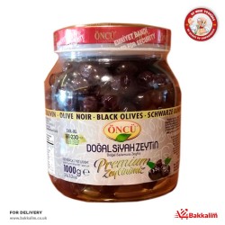 Oncu 1000 Gr Premium Naturel Black Olives 