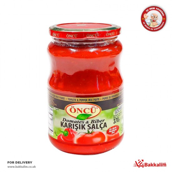 Oncu 370 GrTomato And Pepper Mixed Paste - 8693891700375 - BAKKALIM UK