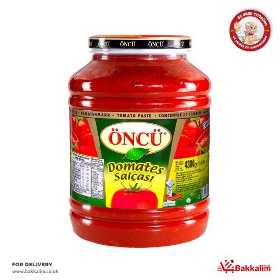 Oncu  4300 Gr Tomato Paste - 8693891196192 - BAKKALIM UK