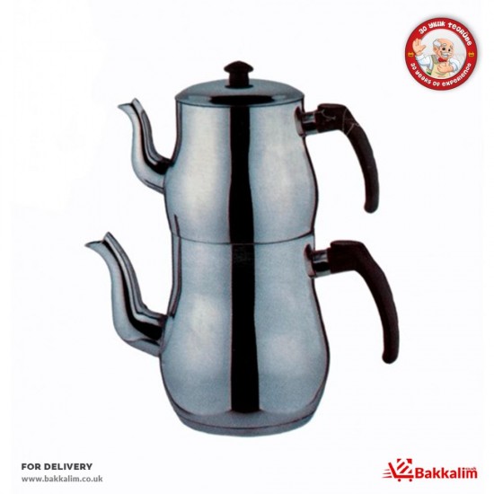 Ossa Turkish Tea Pot Set With Plastic Handle Mini Size - 8697443240999 - BAKKALIM UK
