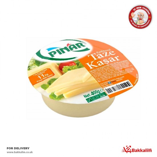 Pinar 400 G Fresh Kashkaval Cheese - 8690565002988 - BAKKALIM UK