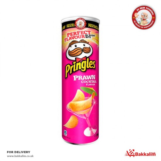 Pringles 200 Gr Prawn Cocktail Flavour - 5053990158096 - BAKKALIM UK