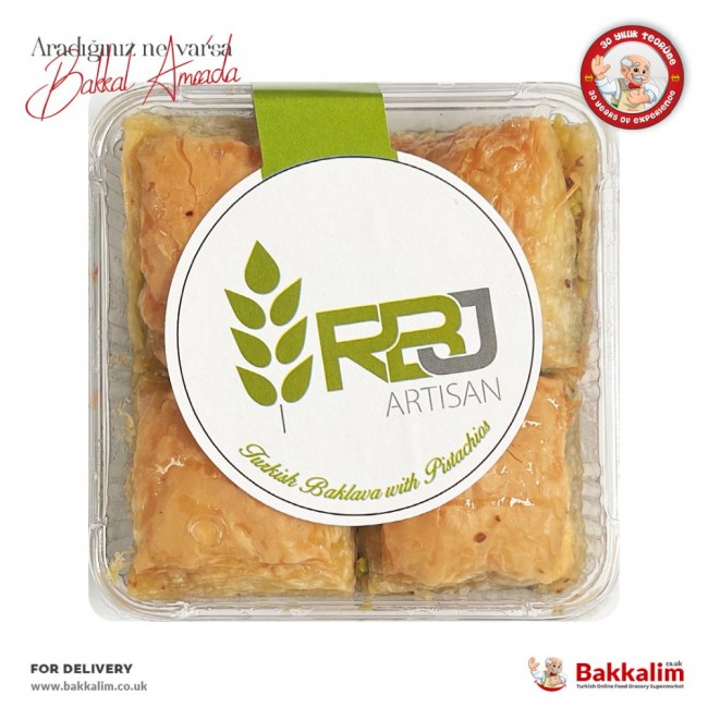 RBJ 150 Gr Traditional Pistachio Classic Baklava RBJ 150 Gr Traditional Pistachio Classic Baklava