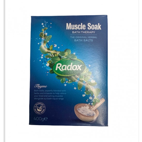 Radox Muscle Soak Salt 400g - 5000231036781 - BAKKALIM UK
