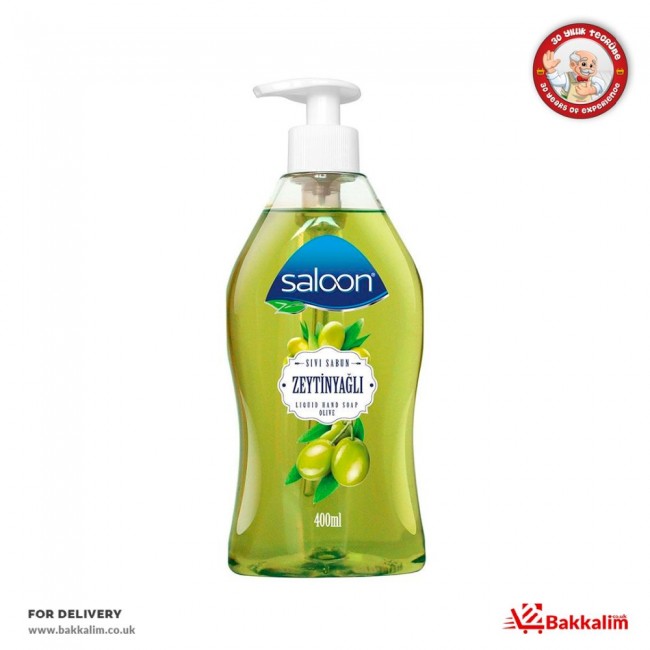 Saloon 400 Ml Olive Liquid Hand Soap 