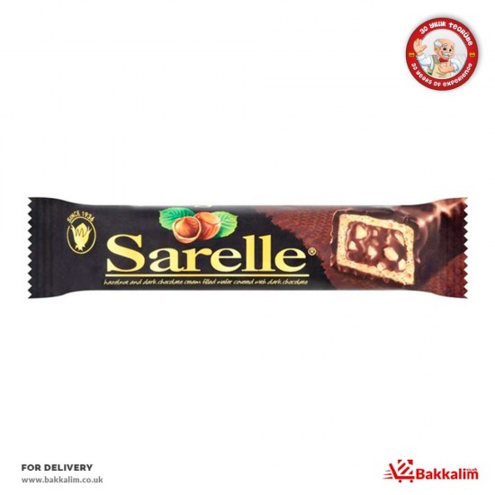 Sarelle 33 Gr Hazelnut And Dark Chocolate Cream Filled Wafer - 8690550915606 - BAKKALIM UK