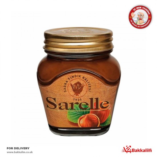 Sarelle 350 Gr Hazelnut Spread With Cocoa - 8690550913404 - BAKKALIM UK