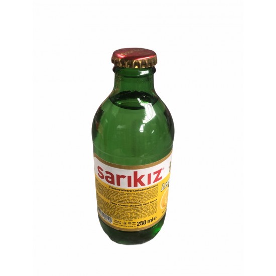 Sarikiz Lemon Flavored Mineral Carbonated Drinks 250ml - 8698980920160 - BAKKALIM UK
