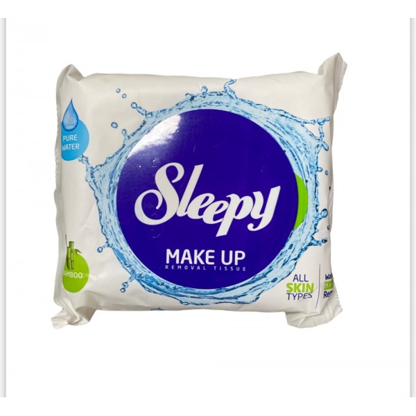 Sleepy Make Up Removal Wipes Pure Water 