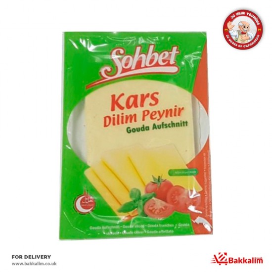 Sohbet 150 G Kars Sliced Cheddar Cheese - 4260193518607 - BAKKALIM UK