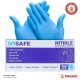 Sosafe L Size 100 Pcs Nitrile Blue Gloves Sosafe L Size 100 Pcs Nitrile Blue Gloves