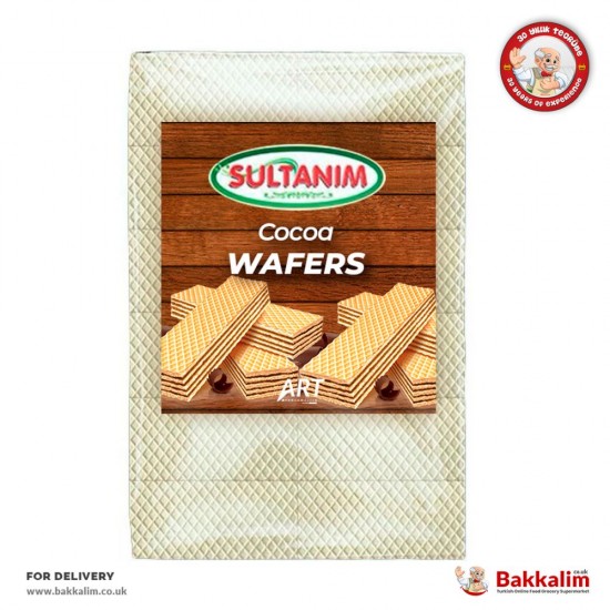 Sultanim 300 G Wafers With Cocoa - 5060050997748 - BAKKALIM UK