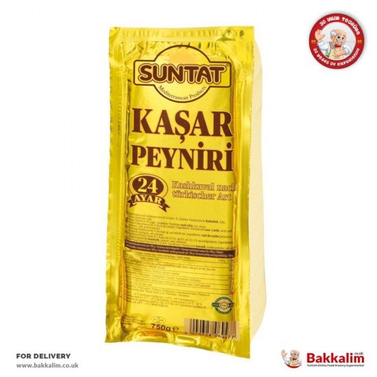 Suntat Kashkaval Cheese  750 G - 4040328069477 - BAKKALIM UK
