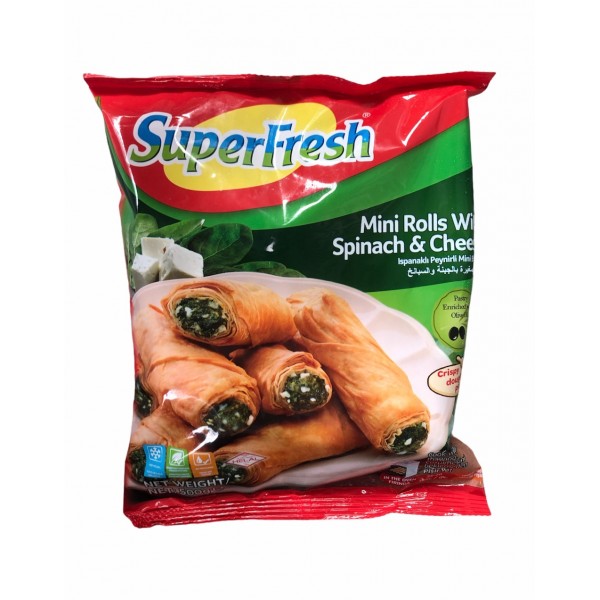 SuperFresh Mini Rolls With Spinach And Cheese