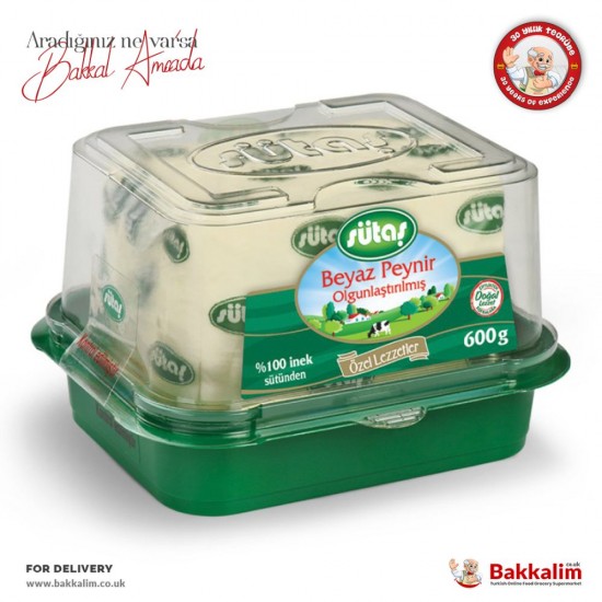 Sütaş  600 Gr Olgunlaştırılmış Beyaz Peynir - 8690767002045 - BAKKALIM UK