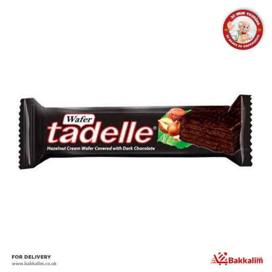 Tadelle 35 Gr Hazelnut Cream Wafer Covered With Dark Chocolate - 8683417000560 - BAKKALIM UK