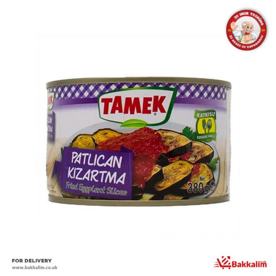 Tamek 380 Gr Fried Eggplant Slices - 8690575047115 - BAKKALIM UK