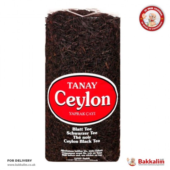 Tanay 1000 Gr Ceylon Black Tea - 4032489010009 - BAKKALIM UK
