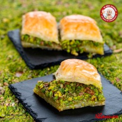 Traditional 500 Gr Turkish Pistachio Baklava 