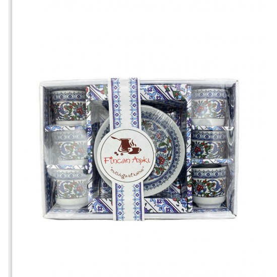 Turkish Authentic 6 Turkish Coffea Set - 4736282625 - BAKKALIM UK