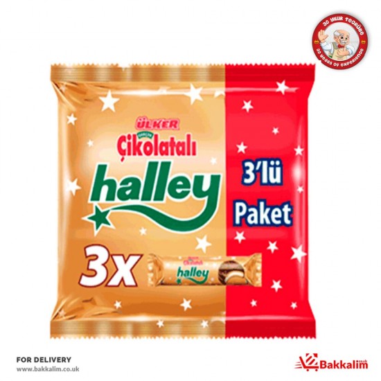 Ulker 231 Gr 3 Packs Chocolate With Halley - 8690504036265 - BAKKALIM UK