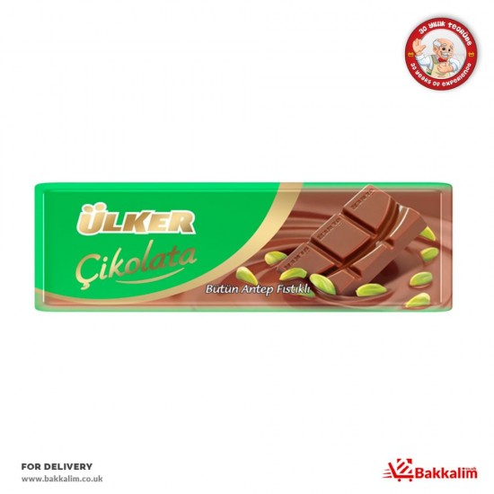 Ulker 30 Gr Pistachio Chocolate - 8690504156833 - BAKKALIM UK