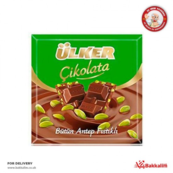 Ulker 65 Gr Pistachios Chocolate - 8690504157991 - BAKKALIM UK