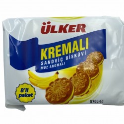 Ulker Cream Banana Biscuit 576gr