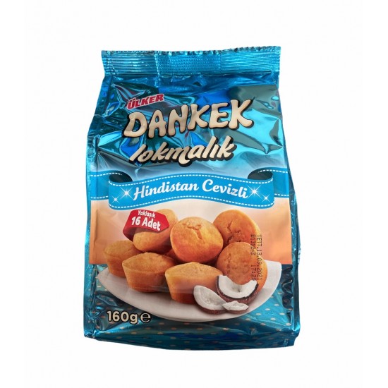 Ülker Dankek Lokmalık Hindistan Cevizli 180 Gr - 8690504080435 - BAKKALIM UK